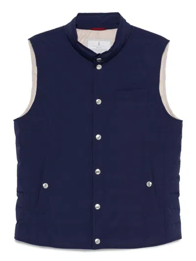 BRUNELLO CUCINELLI BRUNELLO CUCINELLI NYLON DOWN VEST