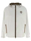 Brunello Cucinelli Precious Trims Casual Jackets And Parka White