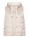 Brunello Cucinelli Monili-detail Padded Gilet In Beis