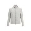 Brunello Cucinelli Men Nylon Jacket In Gray