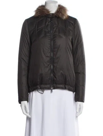 Pre-owned Brunello Cucinelli Nylon Jacket In Black