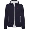 Brunello Cucinelli Men Nylon Blouson Jacket In Navy Blue