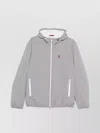 Brunello Cucinelli Nylon Jacket With Hood And Pockets In Gray