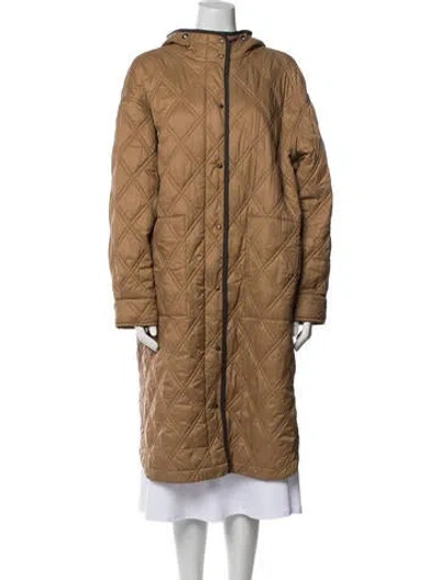Pre-owned Brunello Cucinelli Nylon Parka In Brown