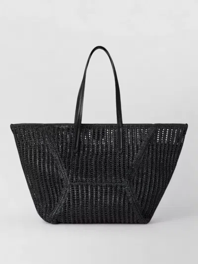 Brunello Cucinelli Nylon Tote Bag Dual Handles Design