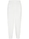 Brunello Cucinelli Nylon Tapered Trousers In White