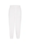 Brunello Cucinelli Nylon Tapered Trousers In White