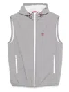 Brunello Cucinelli Waterproof Vest In Gray