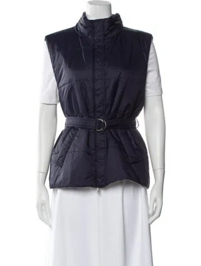 Pre-owned Brunello Cucinelli Nylon Vest In Blue