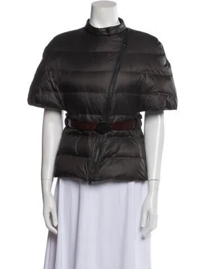 Pre-owned Brunello Cucinelli Nylon Vest In Gray