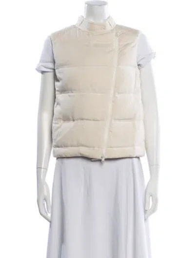 Pre-owned Brunello Cucinelli Nylon Vest In Neutral