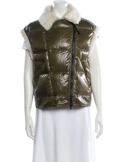 Pre-owned Brunello Cucinelli Nylon Vest W/ Tags In Green