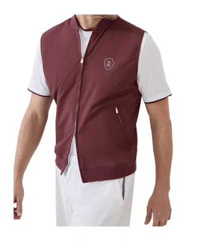 BRUNELLO CUCINELLI NYLON VEST WITH LOGO