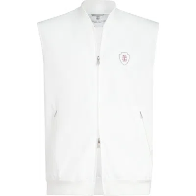 Brunello Cucinelli Water-resistant Gilet In White