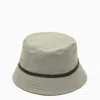 Brunello Cucinelli Bead-embellished Shell Bucket Hat In Multicolor