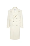 Brunello Cucinelli One-and-a-half-breasted Coat In Neutral