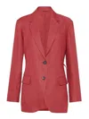 Brunello Cucinelli Hemp-linen Single-breasted Blazer