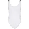 Brunello Cucinelli One-piece Swimsuit In White