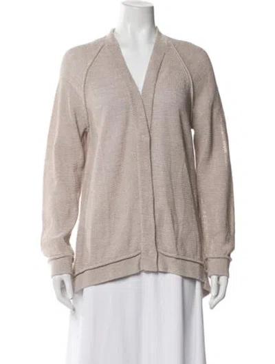 Pre-owned Brunello Cucinelli Open Front Sweater