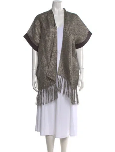 Pre-owned Brunello Cucinelli Open Front Sweater W/ Tags