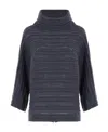 Brunello Cucinelli Open-knit Cashmere Pullover In Black