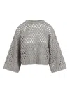 Brunello Cucinelli Women Dazzling Net Sweater