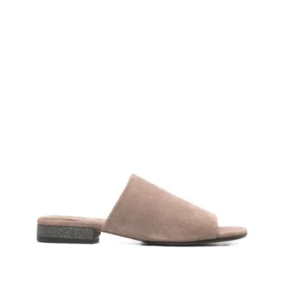 BRUNELLO CUCINELLI OPEN TOE SANDALS