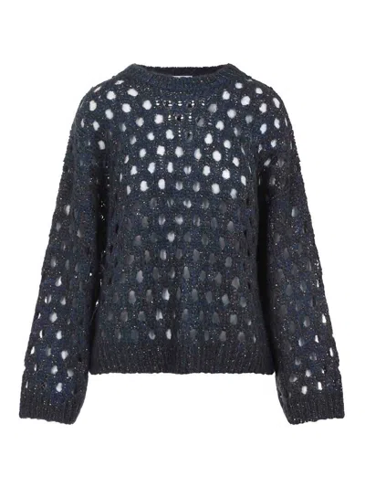 BRUNELLO CUCINELLI OPENWORK PULLOVER