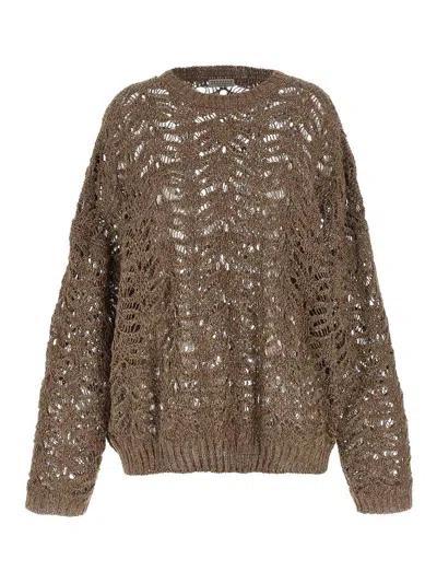 Brunello Cucinelli Openwork Sweater