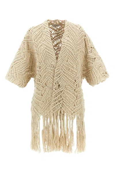 BRUNELLO CUCINELLI BRUNELLO CUCINELLI 'OPERA DAZZLING MACRAMÃ©' CARDIGAN