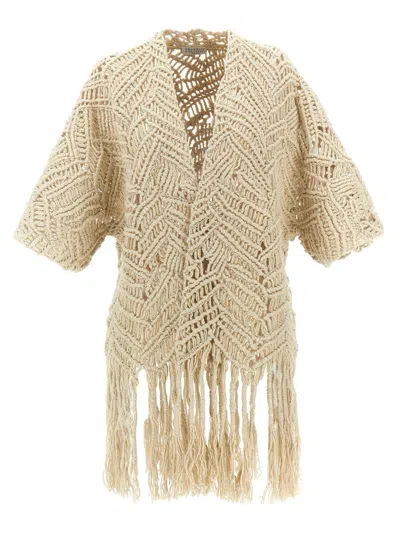 BRUNELLO CUCINELLI BRUNELLO CUCINELLI 'OPERA DAZZLING MACRAMÉ' CARDIGAN
