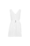 Brunello Cucinelli Belted Sleeveless Dress