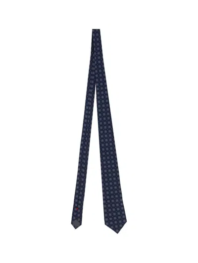 Brunello Cucinelli Tie In Blue