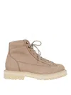 Brunello Cucinelli Nubuck Hiking Boots In Beige