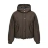 Brunello Cucinelli Cropped Down Jacket Casual Jackets And Parka Brown