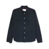 Brunello Cucinelli Logo-buttons Jacket In Blue