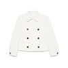 Brunello Cucinelli Cropped Jacket In Multicolor
