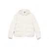 Brunello Cucinelli Zip-fastening Padded Jacket In Neutral