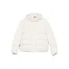 Brunello Cucinelli Zip-fastening Padded Jacket In Neutral