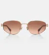 Brunello Cucinelli Ovale Sonnenbrille