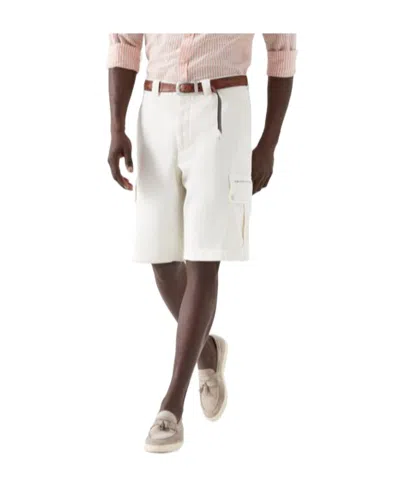 Brunello Cucinelli Overalls Shorts In White