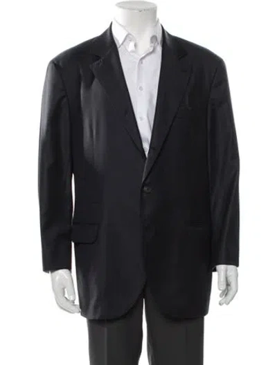 Pre-owned Brunello Cucinelli Overcoat In Blue