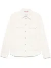 Brunello Cucinelli Men Shirt Jacket In White