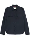 Brunello Cucinelli Logo-buttons Jacket In Blue
