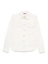 Brunello Cucinelli Men Shirt Jacket In White