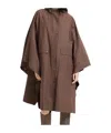 Brunello Cucinelli Oversized Parka In Brown