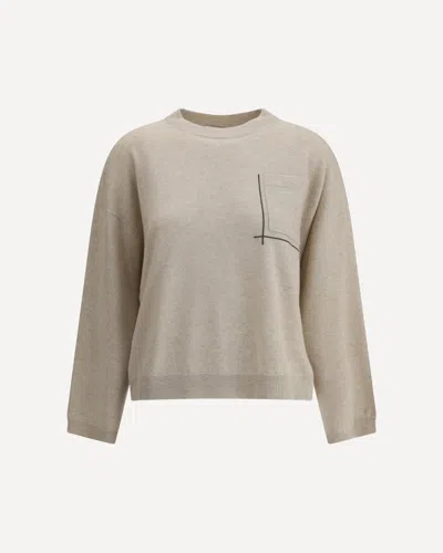 BRUNELLO CUCINELLI OVERSIZED SWEATER