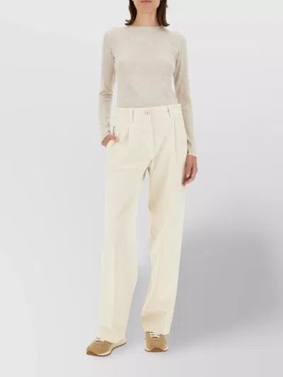 Brunello Cucinelli Oversized Trousers Wide Leg