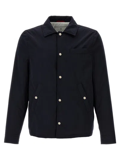Brunello Cucinelli Padded Black Water-repellent Jacket
