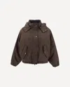 Brunello Cucinelli Padded Down Jacket In Brown